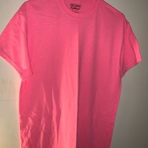Hot Pink Gildan Women’s Tee Shirt